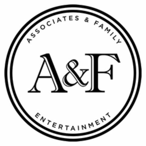 A&F ASSOCIATES & FAMILY ENTERTAINMENT Logo (USPTO, 02.03.2016)