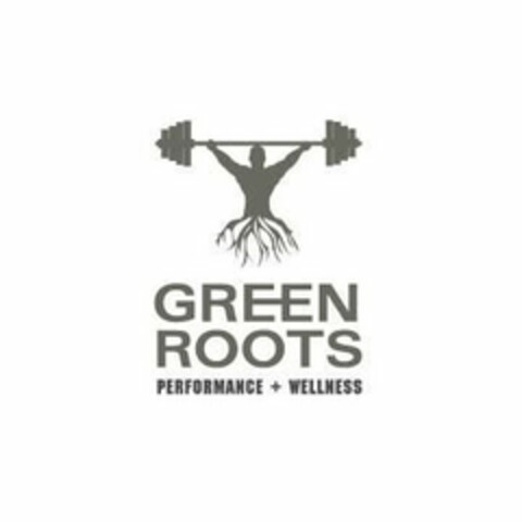 GREEN ROOTS PERFORMANCE + WELLNESS Logo (USPTO, 05/17/2016)