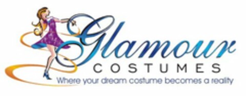 GLAMOUR COSTUMES WHERE YOUR DREAM COSTUME BECOMES A REALITY Logo (USPTO, 06/02/2016)