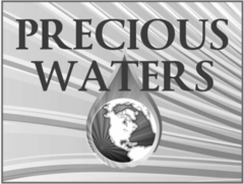 PRECIOUS WATERS Logo (USPTO, 06/21/2016)
