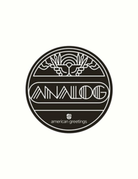 ANALOG AMERICAN GREETINGS Logo (USPTO, 26.10.2016)