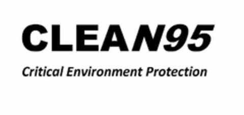CLEAN95 CRITICAL ENVIRONMENT PROTECTION Logo (USPTO, 03/06/2017)