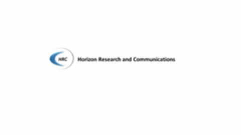 HRC HORIZON RESEARCH AND COMMUNICATIONS Logo (USPTO, 27.03.2017)