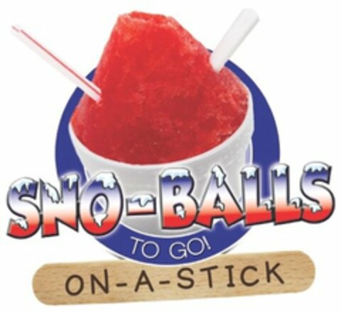 SNO-BALLS TO GO! ON-A-STICK Logo (USPTO, 15.06.2017)