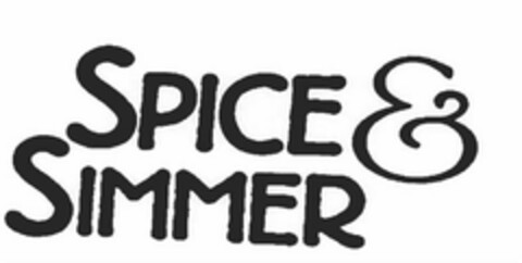 SPICE & SIMMER Logo (USPTO, 30.06.2017)