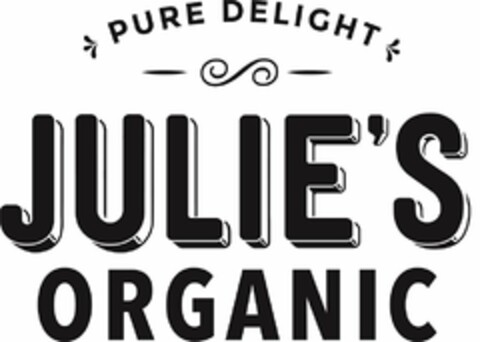 JULIE'S ORGANIC PURE DELIGHT Logo (USPTO, 02.08.2017)