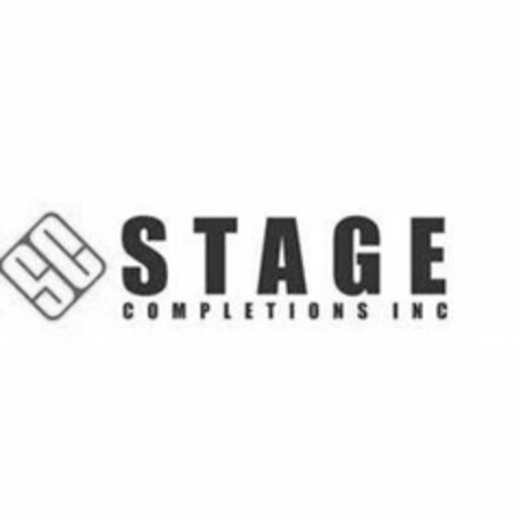 SC STAGE COMPLETIONS INC Logo (USPTO, 28.09.2017)