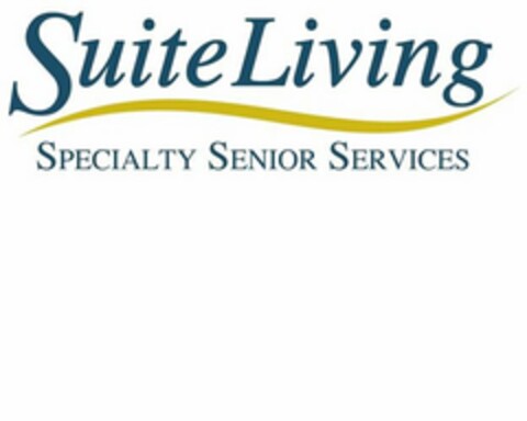 SUITE LIVING SPECIALTY SENIOR SERVICES Logo (USPTO, 06/28/2018)