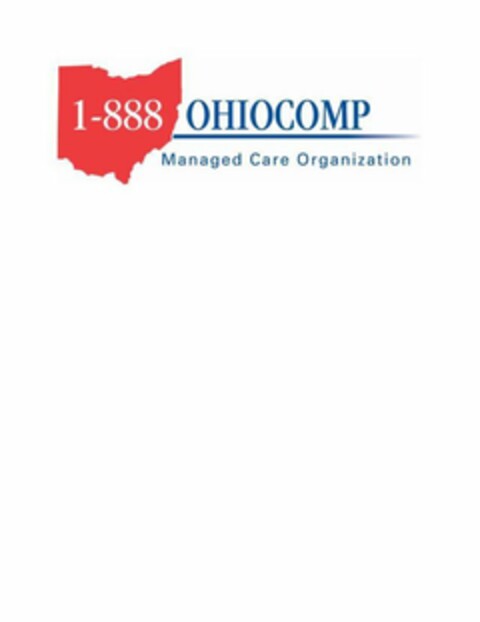 1-888 OHIOCOMP MANAGED CARE ORGANIZATION Logo (USPTO, 17.09.2018)