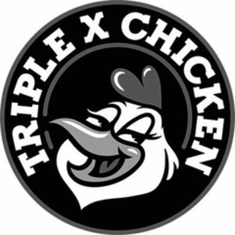 TRIPLE X CHICKEN Logo (USPTO, 07.11.2018)