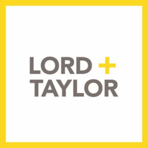 LORD + TAYLOR Logo (USPTO, 22.02.2019)