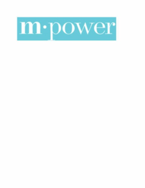 M POWER Logo (USPTO, 05/08/2019)