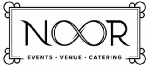 NOOR EVENTS · VENUE · CATERING Logo (USPTO, 05/31/2019)