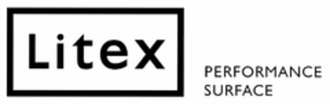 LITEX PERFORMANCE SURFACE Logo (USPTO, 04.06.2019)