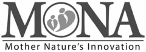 MONA MOTHER NATURE'S INNOVATION Logo (USPTO, 02.08.2019)