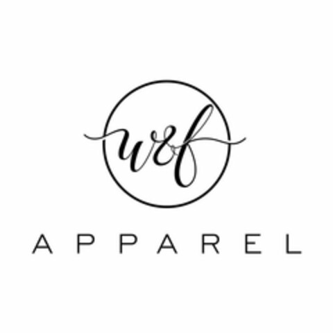 W&F APPAREL Logo (USPTO, 03.10.2019)