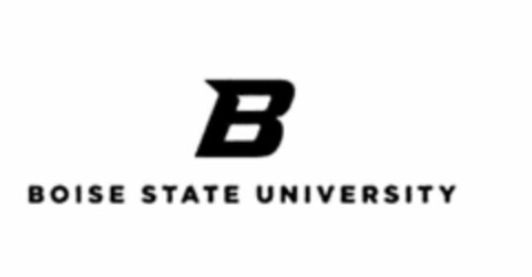 B BOISE STATE UNIVERSITY Logo (USPTO, 06.11.2019)