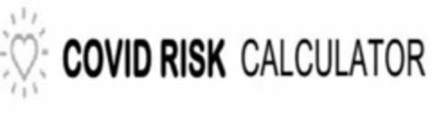 COVID RISK CALCULATOR Logo (USPTO, 04/27/2020)