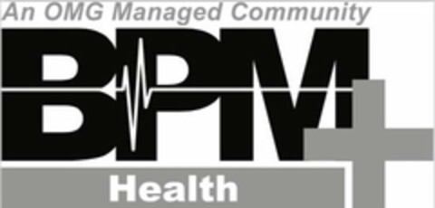 AN OMG MANAGED COMMUNITY BPM+ HEALTH Logo (USPTO, 11.05.2020)