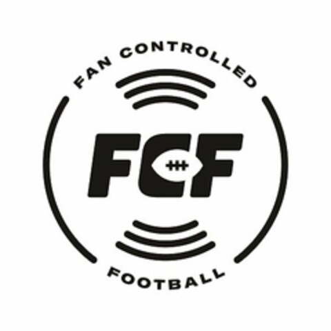 FAN CONTROLLED FCF FOOTBALL Logo (USPTO, 11.08.2020)