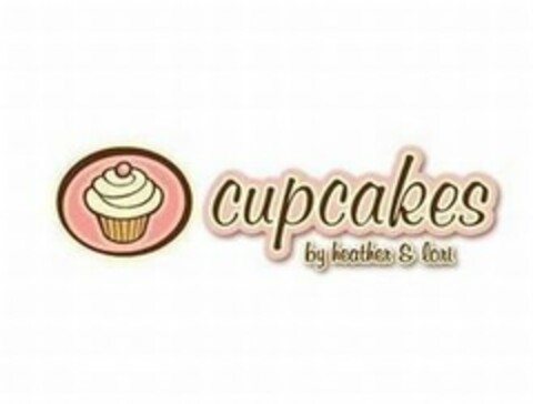 CUPCAKES BY HEATHER & LORI Logo (USPTO, 07.05.2009)