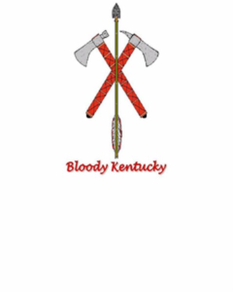 BLOODY KENTUCKY Logo (USPTO, 22.06.2009)