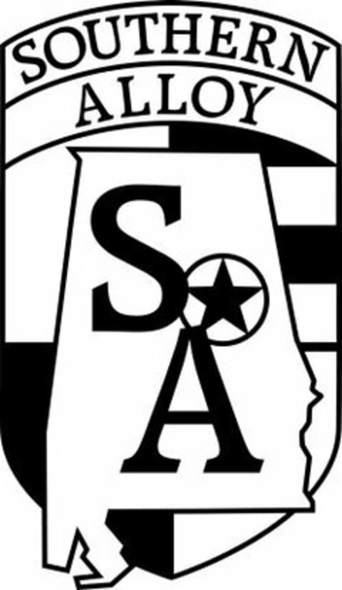 SOUTHERN ALLOY SA Logo (USPTO, 09/11/2009)