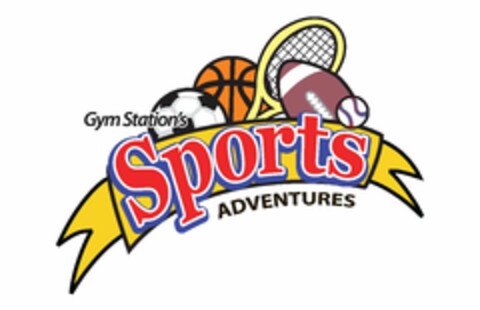 GYM STATION'S SPORTS ADVENTURES Logo (USPTO, 13.11.2009)