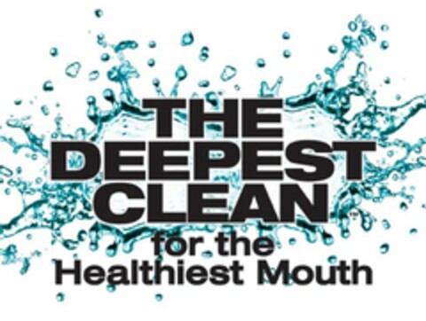 THE DEEPEST CLEAN FOR THE HEALTHIEST MOUTH Logo (USPTO, 02/17/2010)