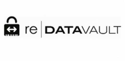 RE DATAVAULT Logo (USPTO, 16.03.2011)