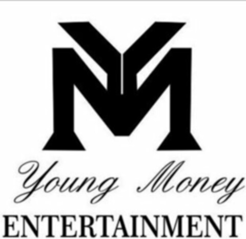 YOUNG MONEY ENTERTAINMENT YM Logo (USPTO, 19.08.2011)