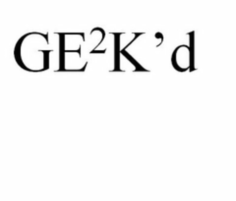 GE2K'D Logo (USPTO, 28.09.2011)