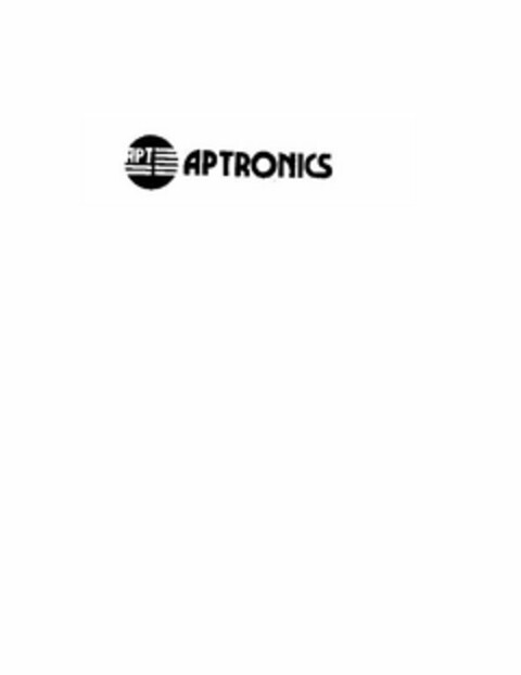APT APTRONICS Logo (USPTO, 28.11.2011)