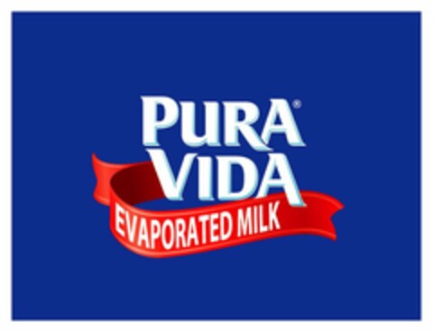 PURA VIDA EVAPORATED MILK Logo (USPTO, 27.12.2011)