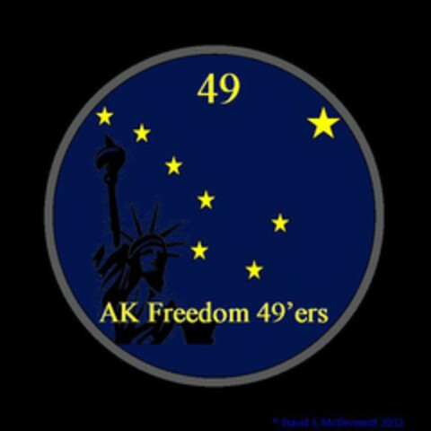 AK FREEDOM 49'ERS 49 Logo (USPTO, 10.06.2013)