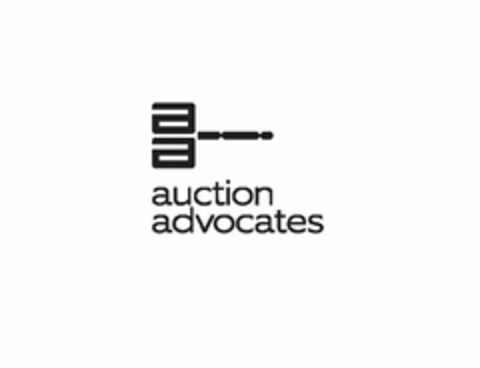 AA AUCTION ADVOCATES Logo (USPTO, 04/15/2014)