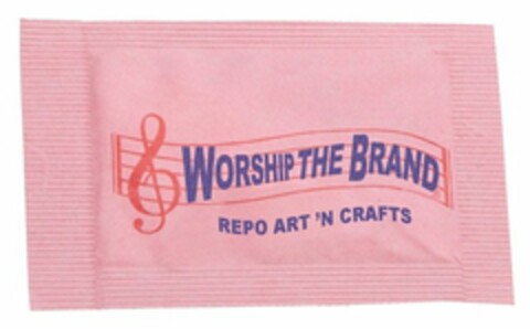 WORSHIP THE BRAND REPO ART 'N CRAFTS Logo (USPTO, 23.06.2014)