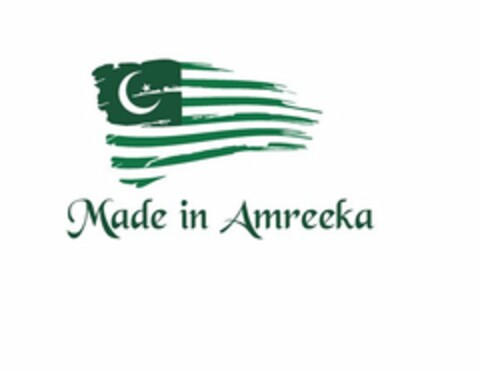 MADE IN AMREEKA Logo (USPTO, 09.07.2014)