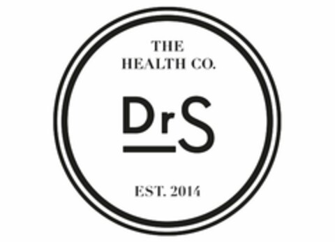 THE HEALTH CO. DR S EST. 2014 Logo (USPTO, 14.08.2014)