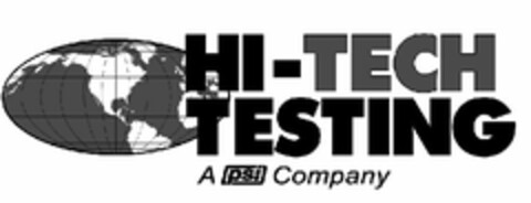 HI-TECH TESTING A PSI COMPANY Logo (USPTO, 22.10.2014)