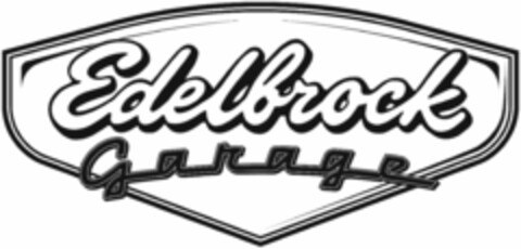 EDELBROCK GARAGE Logo (USPTO, 08.04.2015)