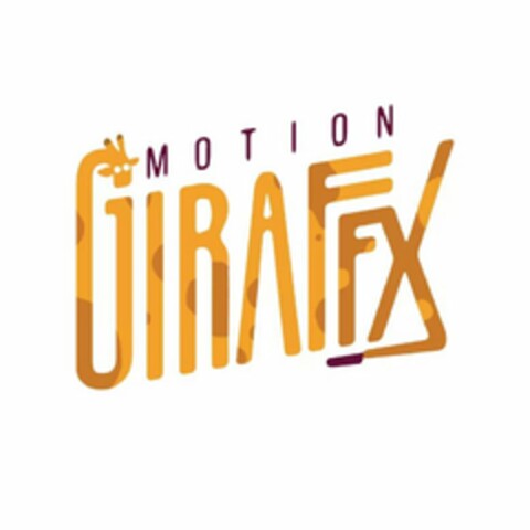 MOTION GIRAFFX Logo (USPTO, 28.08.2015)