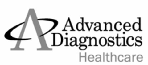 A ADVANCED DIAGNOSTICS HEALTHCARE Logo (USPTO, 06.10.2015)
