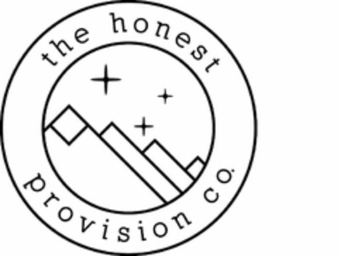 THE HONEST PROVISION CO. Logo (USPTO, 05/27/2016)