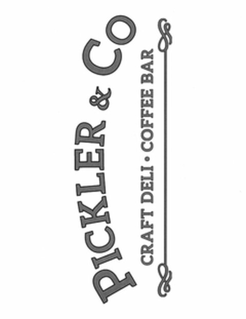 PICKLER & CO CRAFT DELI COFFEE BAR Logo (USPTO, 16.06.2016)