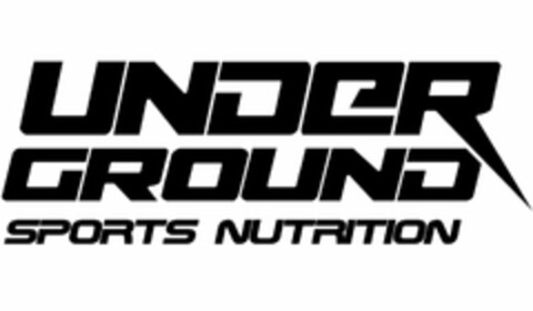 UNDER GROUND SPORTS NUTRITION Logo (USPTO, 14.10.2016)