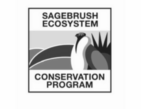 SAGEBRUSH ECOSYSTEM CONSERVATION PROGRAM Logo (USPTO, 30.01.2017)