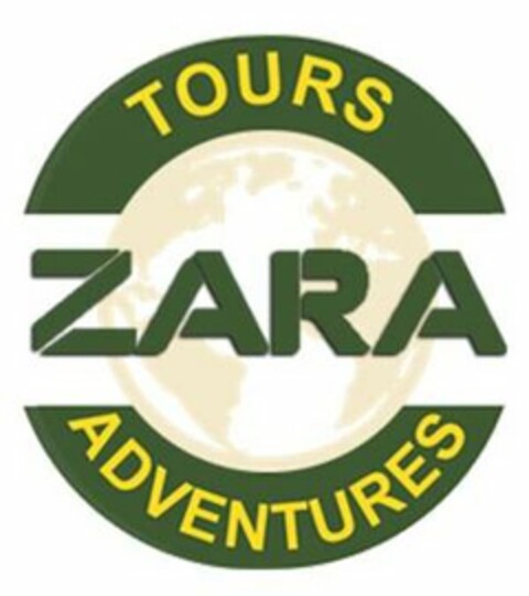 ZARA TOURS ADVENTURES Logo (USPTO, 28.03.2018)