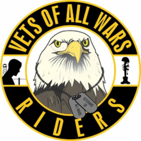 VETS OF ALL WARS RIDERS VETERANS OF ALLWARS Logo (USPTO, 03.06.2018)