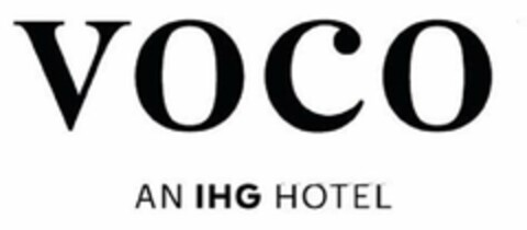 VOCO AN IHG HOTEL Logo (USPTO, 06/06/2018)